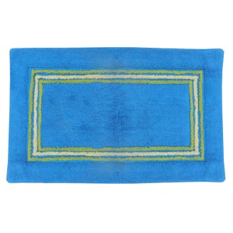 Ταπέτο Μπάνιου 50x80 Viopros Stripes Μπλέ